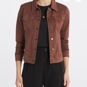 Women's Brown Denim Jacket